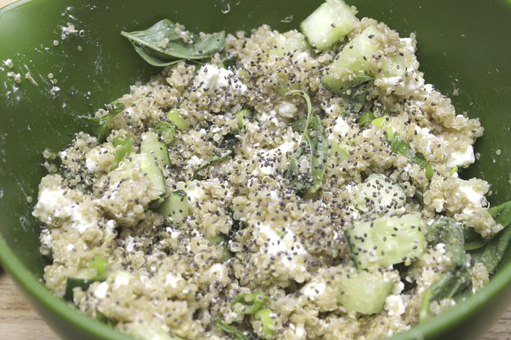quinoa salad cucumber feta 24