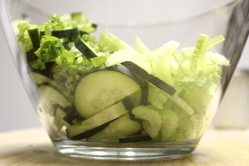 cucumber celery chive salad 10