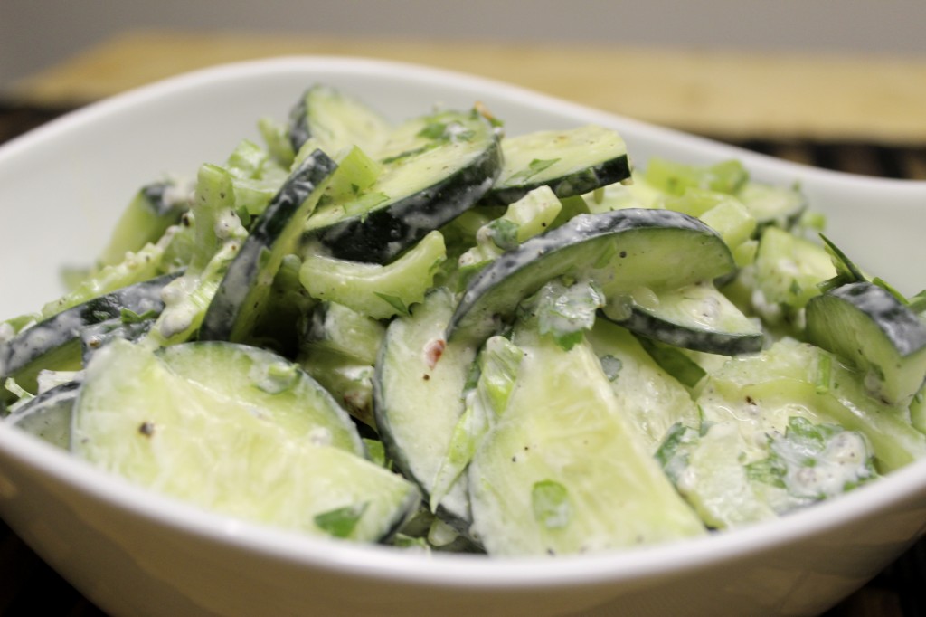 cucumber celery chive salad 39