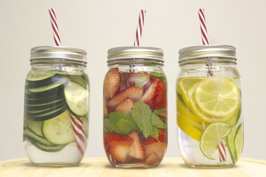 detox spa water strawberry mint lemon lime cucumber 19