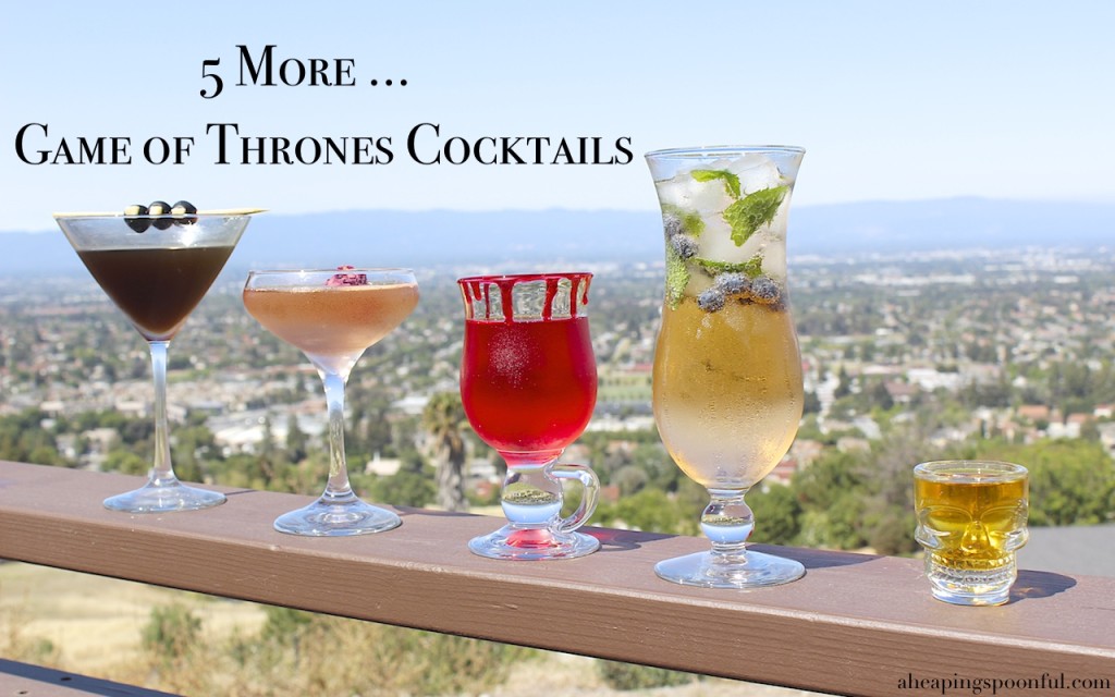Game of Thrones Cocktail Drinks 99