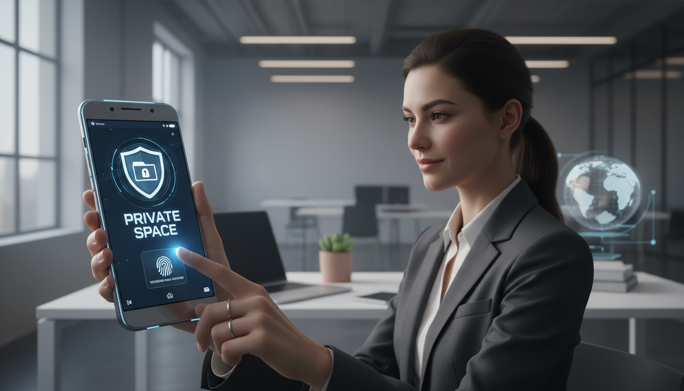 Private Space vs aplikasi Vault